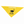 Yellow triangle-shaped ice bandana with a black panther logo on a white background